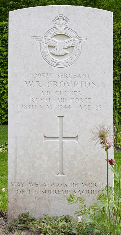 Sgt William Roland Crompton<br/><br /><br />died May 28th, 1944
